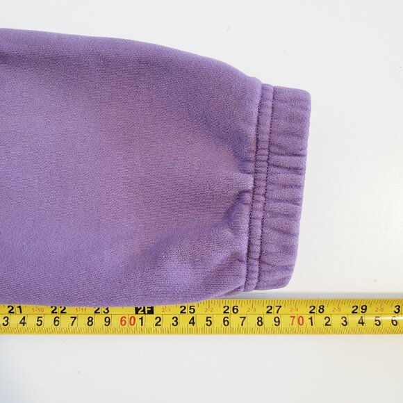 Aritzia TNA Cozy Fleece Boyfriend in Purple - Size 2XS - Picture 8 of 8
